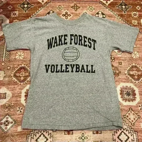 Vintage Other - Vintage Wake Forest University Volleyball Tee Shirt